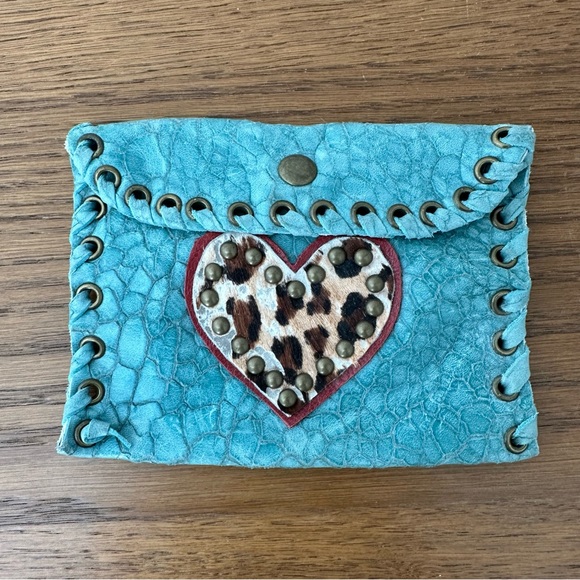 EDE NYC Bags Ede Studio Nyc Handmade Heart Wallet Pouch Italian